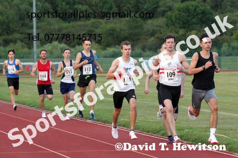 BMC 800 metes, Chester le Street, August 9th. Photo: David T. Hewitson/Sports for All Pics